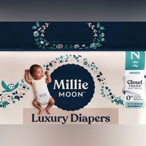 Millie Moon Luxury Diapers NEWBORN